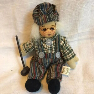 Vintage Unique Rare Grandma Doll
